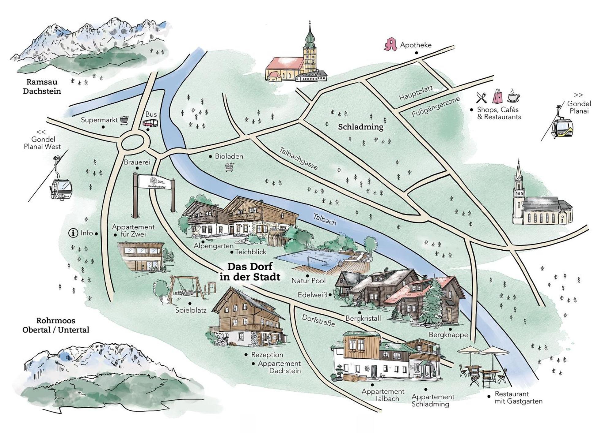 Das Dorf In Der Stadt ชลัดมิง ภายนอก รูปภาพ
